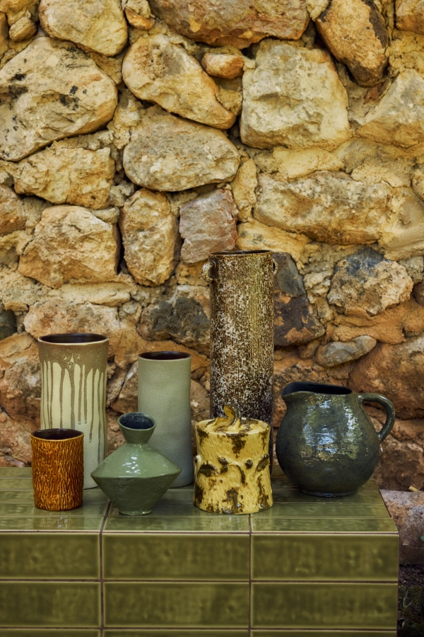 HK LIVING pojemnik ceramiczny do przechowywania – wypalona ochra.jpg