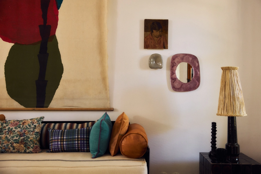 HK LIVING lustro ścienne FUNKY – różowe.jpg