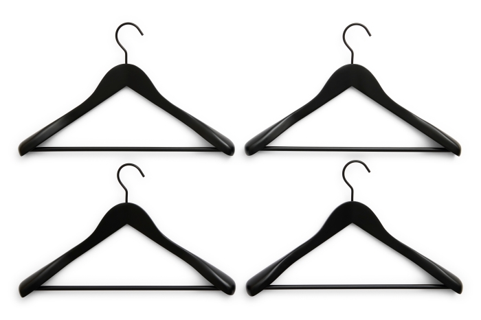AF587-B050-AG46_Smooth Coat Hanger w bar Wide Set of 4, black.jpg