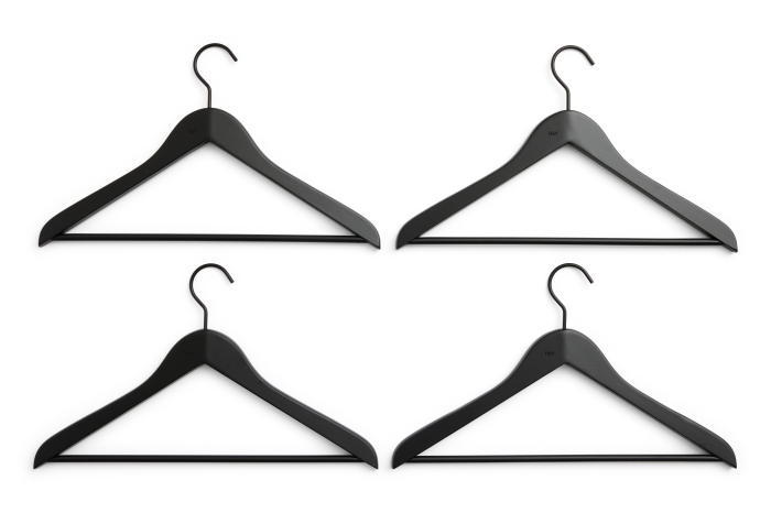 AF587-B050-AG47_Smooth Coat Hanger w bar Slim Set of 4, black.jpg