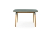 NORMANN COPENHAGEN stół FORM 120x120 zielony