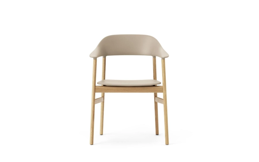 NORMANN COPENHAGEN krzesło z podłokietnikami HERIT dąb/piaskowy