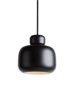 WOUD lampa wisząca STONE S czarna