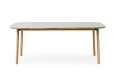 NORMANN COPENHAGEN stół FORM 95x200 szary