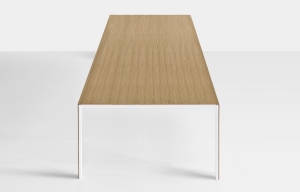 KRISTALIA stół rozkładany THIN-K  WOOD drewniany blat