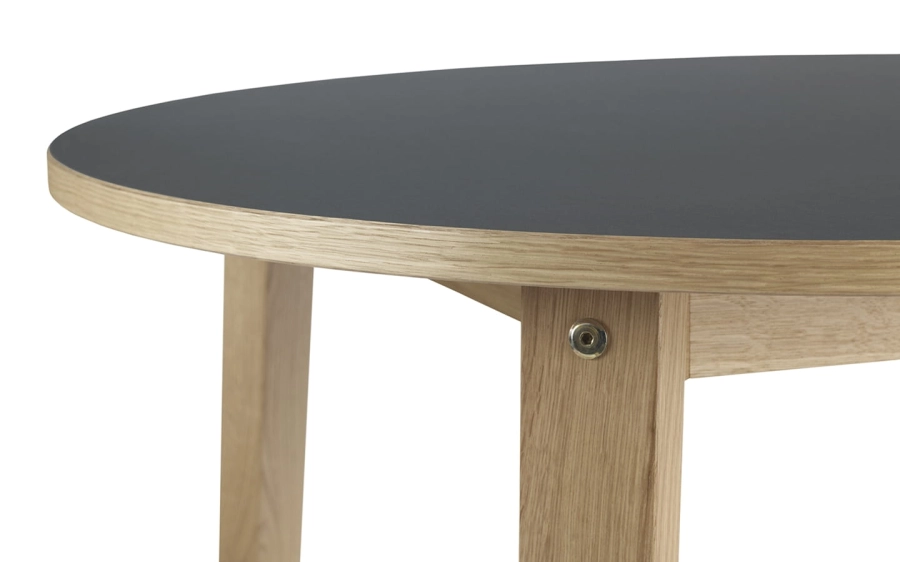 NORMANN COPENHAGEN stół SLICE LINOLEUM śr. 120 cm różne kolory