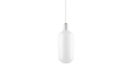 NORMANN COPENHAGEN lampa wisząca AMP L biały marmur