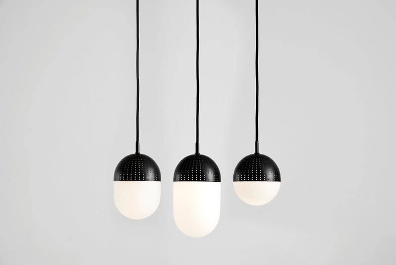 WOUD lampa wisząca DOT czarna