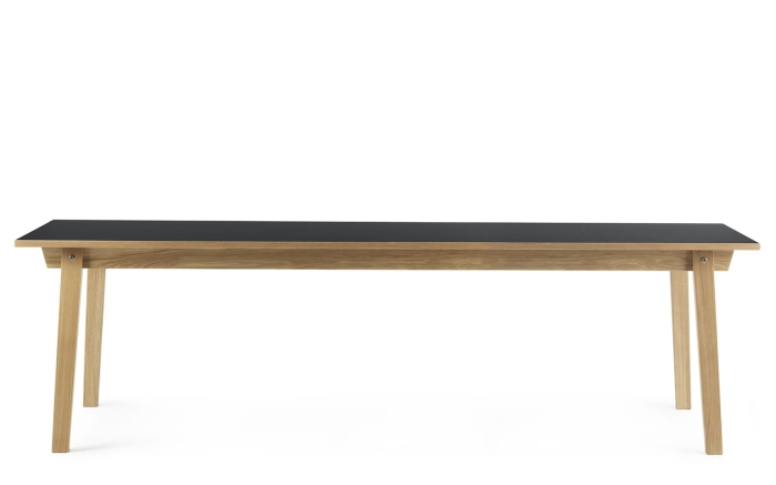 NORMANN COPENHAGEN stół SLICE LINOLEUM 90x250 różne kolory