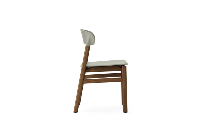 NORMANN COPENHAGEN krzesło HERIT dymiony dąb/zielony