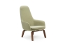 NORMANN COPENHAGEN fotel ERA HIGH orzech