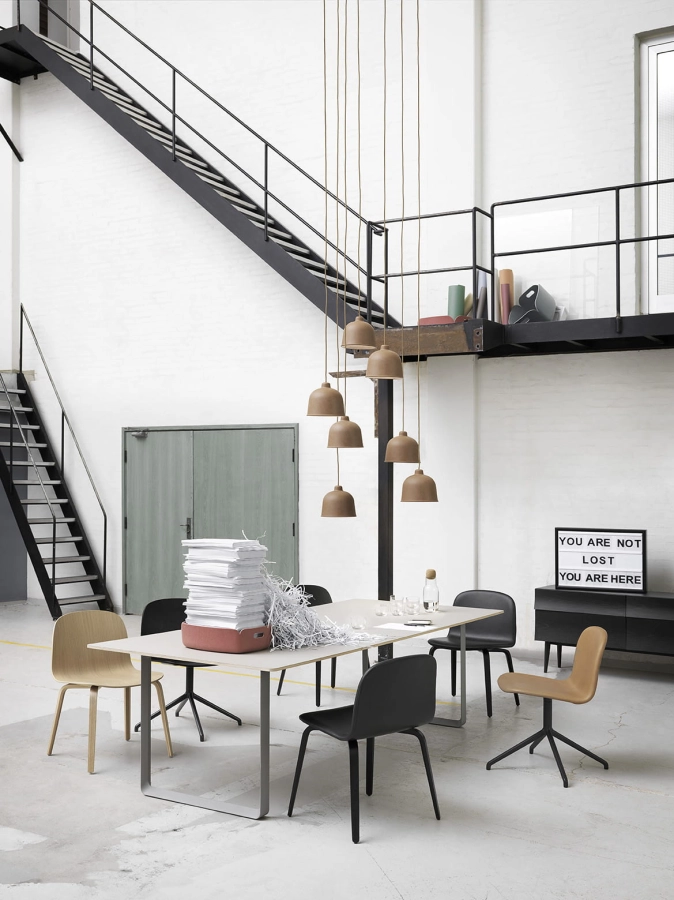MUUTO krzesło VISU WIDE WOOD dąb