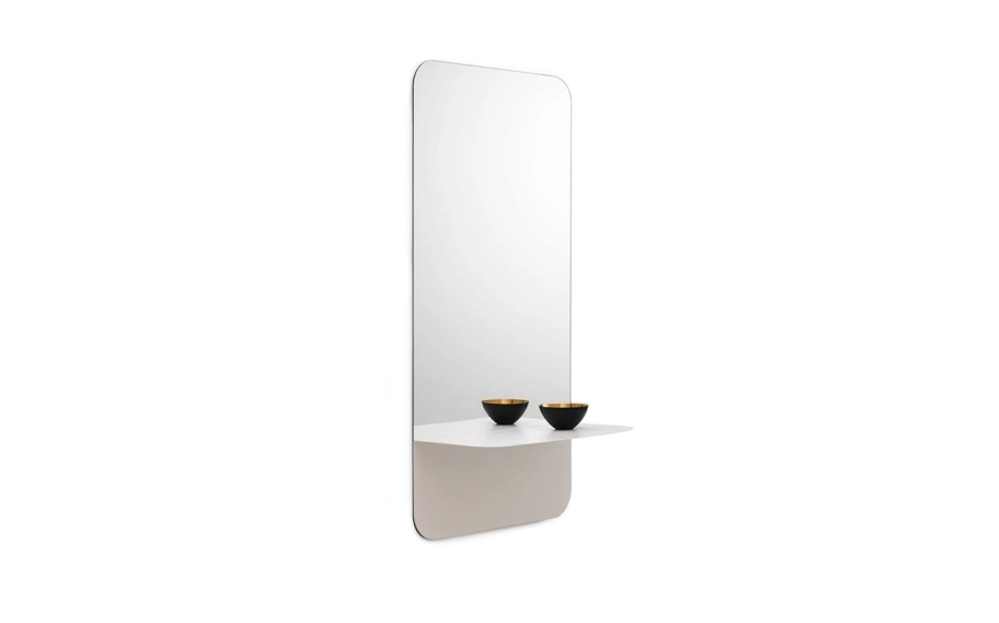 NORMANN COPENHAGEN lustro HORIZON pionowe białe