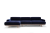 BRUUNMUNCH sofa 2-osobowa z szezlongiem REASON