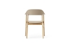NORMANN COPENHAGEN krzesło z podłokietnikami HERIT dąb/piaskowy