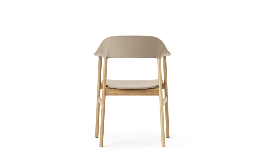 NORMANN COPENHAGEN krzesło z podłokietnikami HERIT dąb/piaskowy