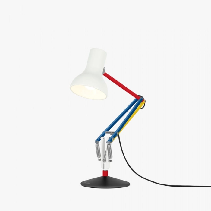 kolorowa lampa projektu Paula Smitha