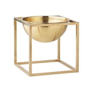 AUDO COPENHAGEN miska KUBUS BOWL SMALL mosiądz