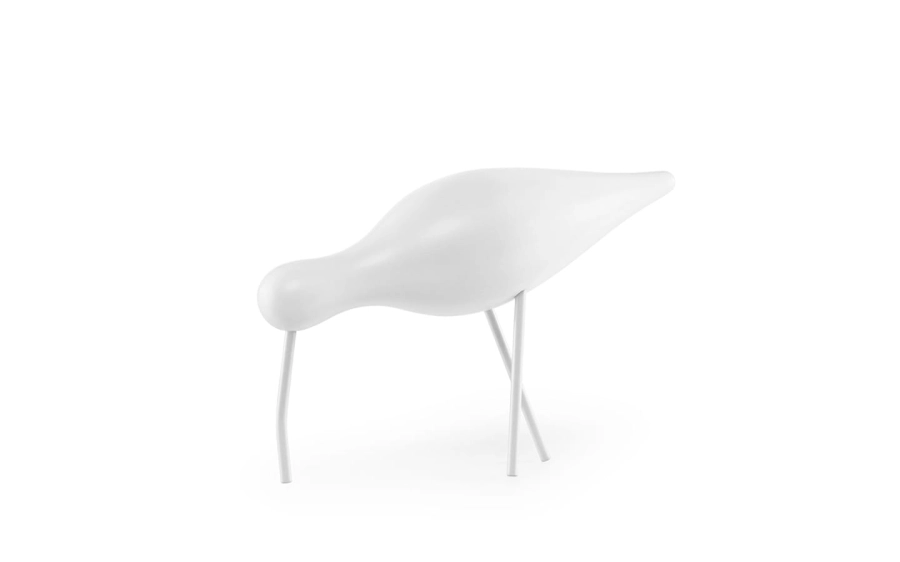 NORMANN COPENHAGEN figurka SHOREBIRD L biała