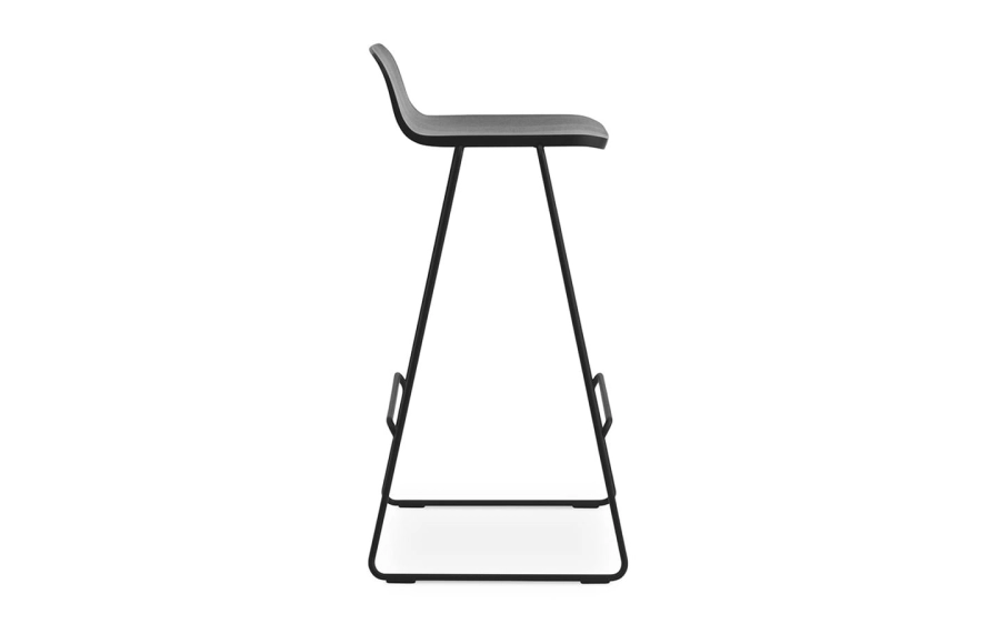 NORMANN COPENHAGEN krzesło barowe JUST czarne