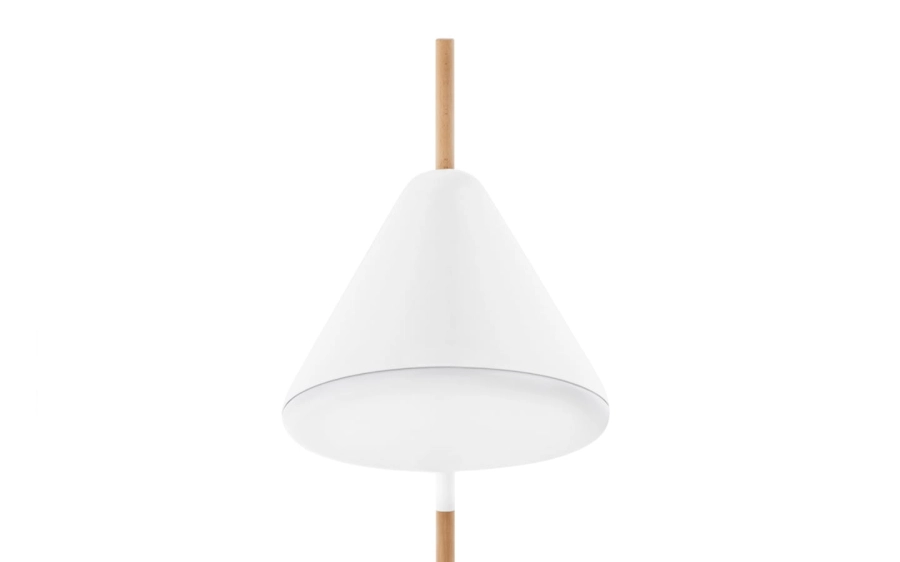 NORMANN COPENHAGEN lampa podłogowa HELLO biała