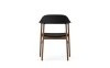 NORMANN COPENHAGEN krzesło z podłokietnikami HERIT dymiony dąb/czarne