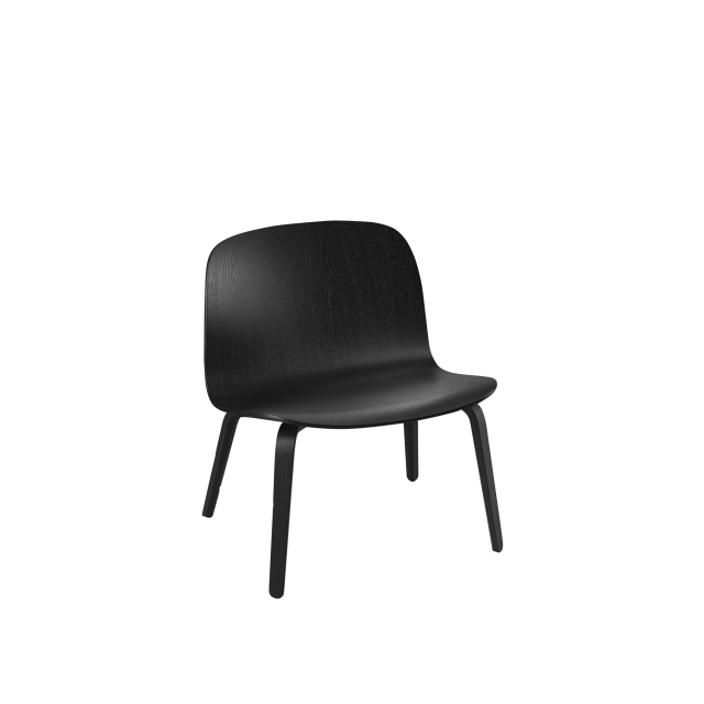 muuto dębowy fotel visu lounge