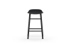 NORMANN COPENHAGEN krzesło barowe FORM WOOD czarne