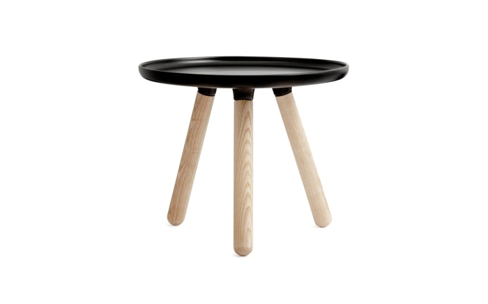NORMANN COPENHAGEN stolik kawowy TABLO S czarny/naturalny