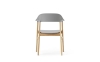 NORMANN COPENHAGEN krzesło z podłokietnikami HERIT dąb/szare