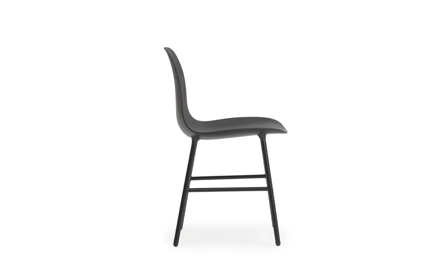 NORMANN COPENHAGEN krzesło FORM STEEL czarne