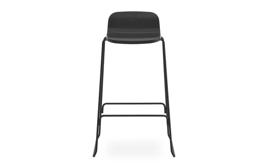 NORMANN COPENHAGEN krzesło barowe JUST czarne