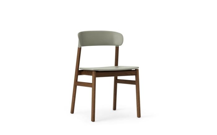 NORMANN COPENHAGEN krzesło HERIT dymiony dąb/zielony