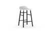 NORMANN COPENHAGEN krzesło barowe FORM WOOD czarne/białe