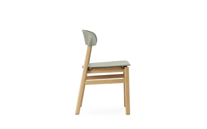 NORMANN COPENHAGEN krzesło HERIT dąb/zielone
