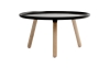 NORMANN COPENHAGEN stolik kawowy TABLO L czarny/naturalny