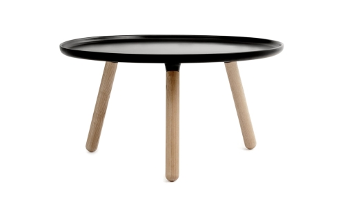 NORMANN COPENHAGEN stolik kawowy TABLO L czarny/naturalny