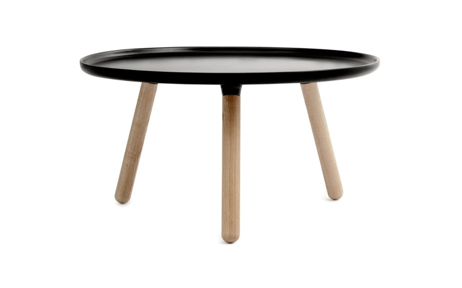 NORMANN COPENHAGEN stolik kawowy TABLO L czarny/naturalny