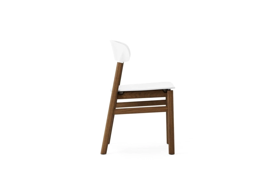 NORMANN COPENHAGEN krzesło HERIT dymiony dąb/białe