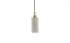 NORMANN COPENHAGEN lampa wisząca AMP L mosiądz/dymione szkło