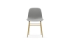 NORMANN COPENHAGEN krzesło FORM STEEL mosiądz/szare