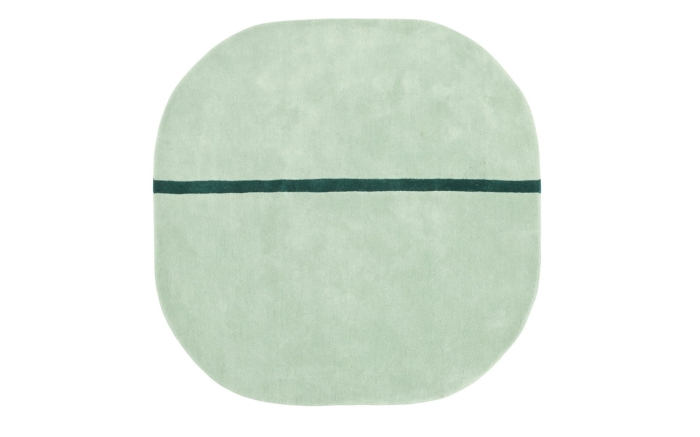 NORMANN COPENHAGEN dywan OONA 140x140 miętowy