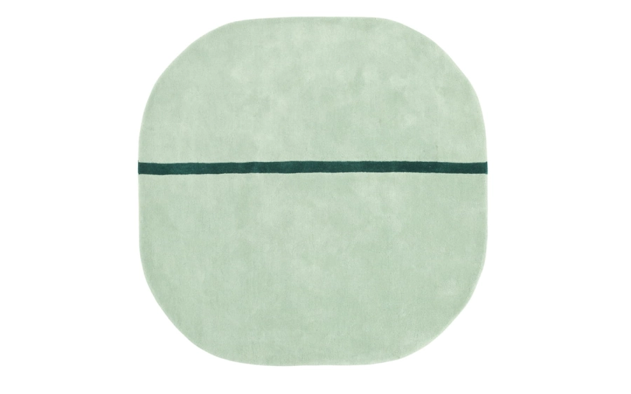 NORMANN COPENHAGEN dywan OONA 140x140 miętowy