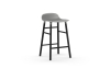 NORMANN COPENHAGEN krzesło barowe FORM WOOD czarne/szare