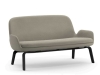 NORMANN COPENHAGEN sofa ERA czarny dąb