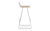 NORMANN COPENHAGEN krzesło barowe JUST dąb/chrom