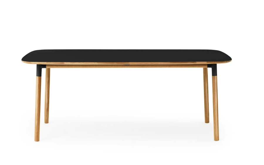 NORMANN COPENHAGEN stół FORM 95x200 czarny