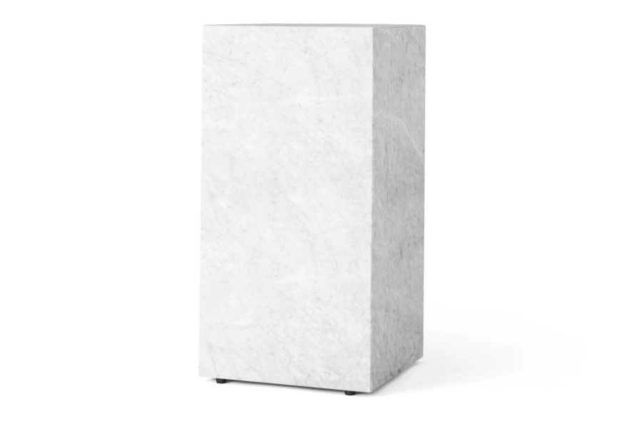 MENU stolik kawowy PLINTH TALL biały