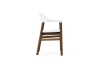 NORMANN COPENHAGEN krzesło z podłokietnikami HERIT dymiony dąb/białe