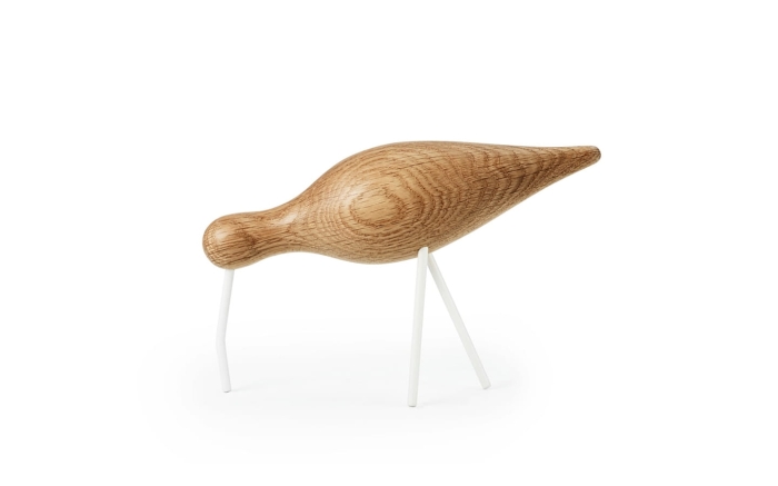 NORMANN COPENHAGEN figurka SHOREBIRD L dąb/biały